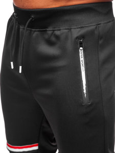 Herr Sweatpants Svart Bolf K10277