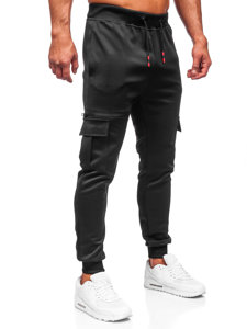 Herr Sweatpants Svart Bolf K10287