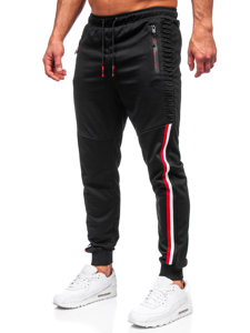 Herr Sweatpants Svart Bolf K10329