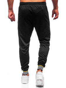 Herr Sweatpants Svart Bolf K10332