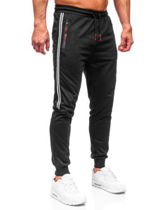 Herr Sweatpants Svart Bolf K10338