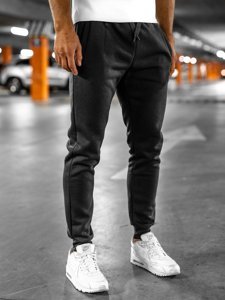 Herr Sweatpants Svart Bolf XW01