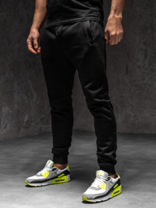 Herr Sweatpants Svart Bolf XW01-C