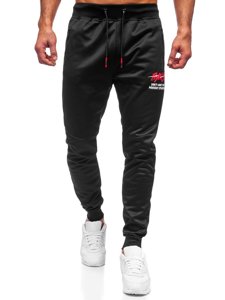 Herr Sweatpants Svart-Röd Bolf K50005