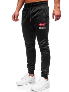 Herr Sweatpants Svart-Röd Bolf K50005