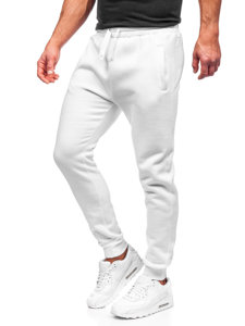 Herr Sweatpants Vit Bolf CK01