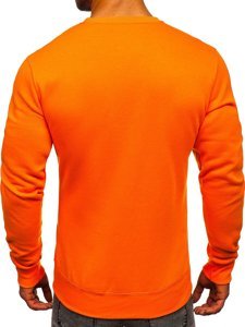 Herr Sweatshirt Orange Bolf 2001