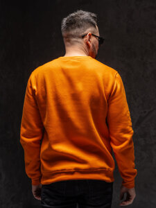 Herr Sweatshirt Orange Bolf 2001A1