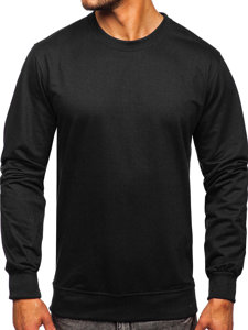 Herr Sweatshirt Svart Bolf B10001