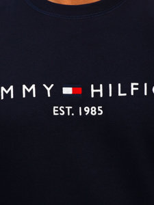 Herr Sweatshirt med tryck Marinblå Tommy Hilfiger MW0MW11596