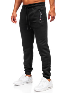 Herr Tjock Jogger-sweatpants Svart Bolf JX6217