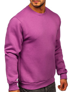 Herr Tjock Sweatshirt Violett Bolf 2001