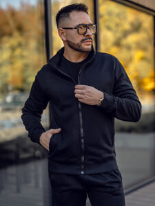 Herr Tracksuit Svart Bolf 10385