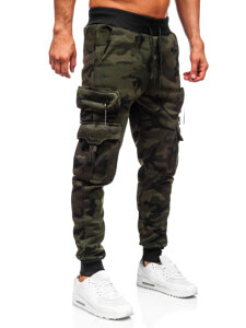 Herr Varm Cargo-joggers Khaki Bolf HSS353