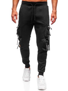 Herr Varm Cargo-joggers Svart Bolf HSS347