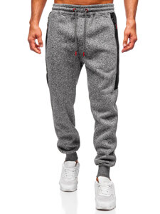 Herr Varm Jogger-sweatpants Antracitgrå Bolf Q1102