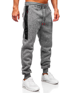 Herr Varm Jogger-sweatpants Antracitgrå Bolf Q1102