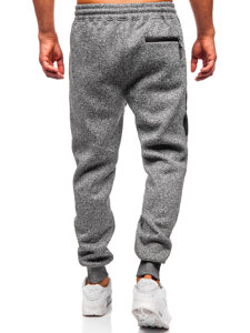 Herr Varm Jogger-sweatpants Antracitgrå Bolf Q1102