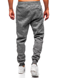 Herr Varm Jogger-sweatpants Antracitgrå Bolf Q1200