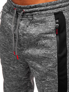 Herr Varm Jogger-sweatpants Antracitgrå Bolf Q1201