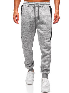 Herr Varm Jogger-sweatpants Grå Bolf Q1102