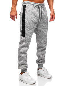 Herr Varm Jogger-sweatpants Grå Bolf Q1102