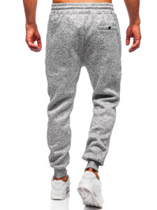 Herr Varm Jogger-sweatpants Grå Bolf Q1104