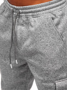 Herr Varm Jogger-sweatpants Grå Bolf Q1108