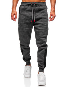 Herr Varm Jogger-sweatpants Grafitgrå Bolf Q1100