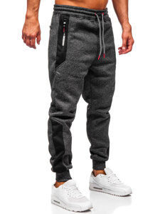 Herr Varm Jogger-sweatpants Grafitgrå Bolf Q1100