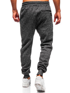 Herr Varm Jogger-sweatpants Grafitgrå Bolf Q1201