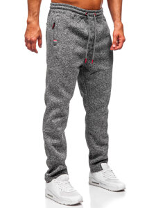 Herr Varm Sweatpants Antracitgrå Bolf Q1105