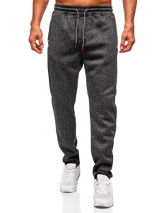 Herr Varm Sweatpants Grafitgrå Bolf Q1105