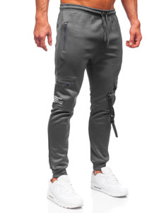 Herr Varma Cargo-sweatpants Grafitgrå Bolf HW2206