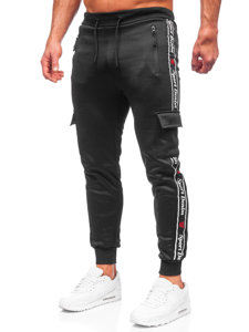 Herr Varma Cargo-sweatpants Svart Bolf HR209