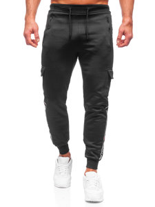 Herr Varma Cargo-sweatpants Svart Bolf HR209