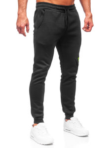 Herr Varma Cargo-sweatpants Svart Bolf HW2173