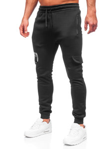 Herr Varma Cargo-sweatpants Svart Bolf HW2176