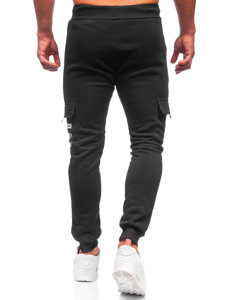 Herr Varma Cargo-sweatpants Svart Bolf HW2207