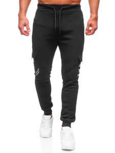 Herr Varma Cargo-sweatpants Svart Bolf HW2207