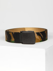 Herr Webbing Bälte Camo-Brun Bolf 979