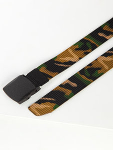 Herr Webbing Bälte Camo-Brun Bolf 979