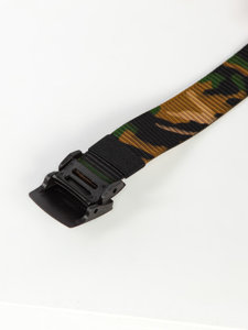 Herr Webbing Bälte Camo-Brun Bolf 979