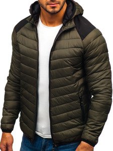 Men's Transitional Down Jacket Green Bolf LY1003