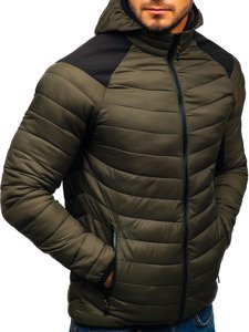 Men's Transitional Down Jacket Green Bolf LY1003