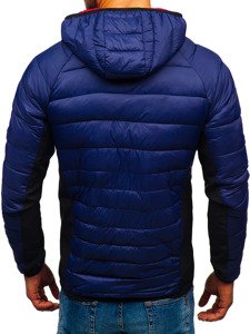 Men's Transitional Down Jacket Navy Blue Bolf LY1019