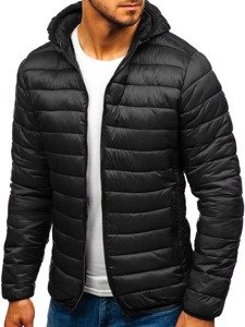 Men's Winter Down Jacket Black Bolf LY1001