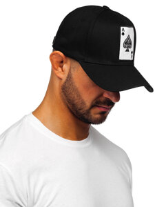 Snapback Keps Svart Bolf CZ121