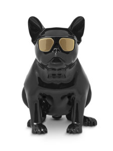 Trådlös Bluetooth-högtalare French Bulldog Svart G29